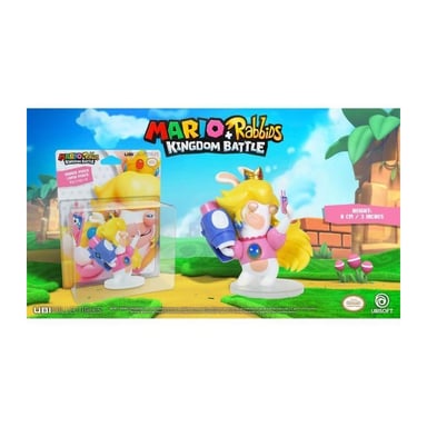 Ubisoft Figurine Mario + The Lapins Cretins Kingdom Battle - Peach 8cm - Neuf - vue 5
