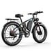 VéLo Électrique EB7 Pro | Vitesse Max 55 km/h | Autonomie 60 km | Moteur 1000W*2 | Batterie 52V 23Ah | Pneus 26 Pouces | Noir