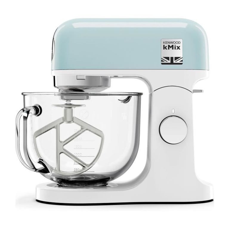 Robot pâtissier multifonction KENWOOD KMX754PP Moteur professionnel 2 sorties pour accessoires Bol en verre avec - vue 8