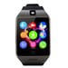 Montre Android iOs Smartwatch Connectée Appels SMS Sim Podomètre Anti Perte Noir YONIS