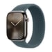 Bracelet Solo tressé pour Apple Watch | 44/45/46/49 mm - Taille 6 - Lake Green