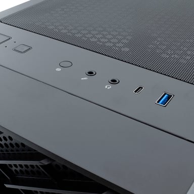 DeepGaming - PC Gamer VORTEX Intel Core i7-14700F - RAM 64GB - 2TB SSD PCIe4.0 - Nvidia RTX 5070 12GB - Windows 11 Pro. Noir