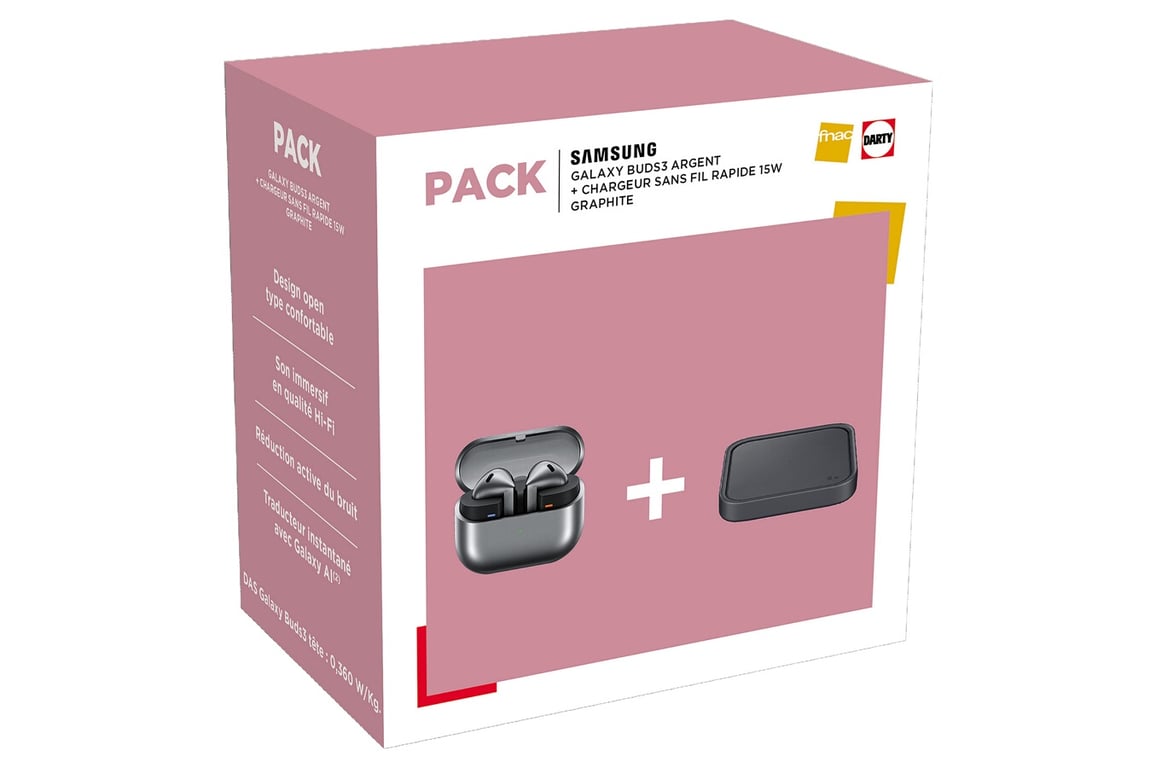 Ecouteurs Avec Réducteur De Bruit Actif Galaxy Buds3 Samsung - vue 4