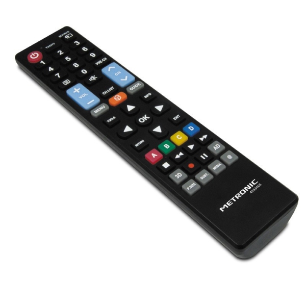 Télécommande Metronic compatible avec les téléviseurs Samsung - Noir - Neuf