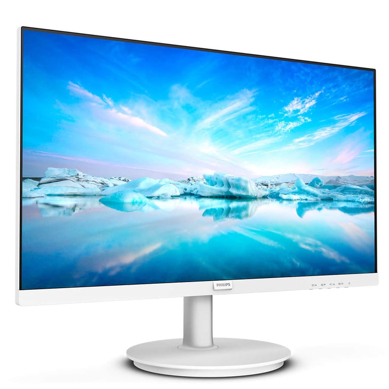 Philips V Line 241V8AW/00 écran plat de PC 60,5 cm (23.8 ) 1920 x 1080 pixels Full HD LCD Blanc - Neuf