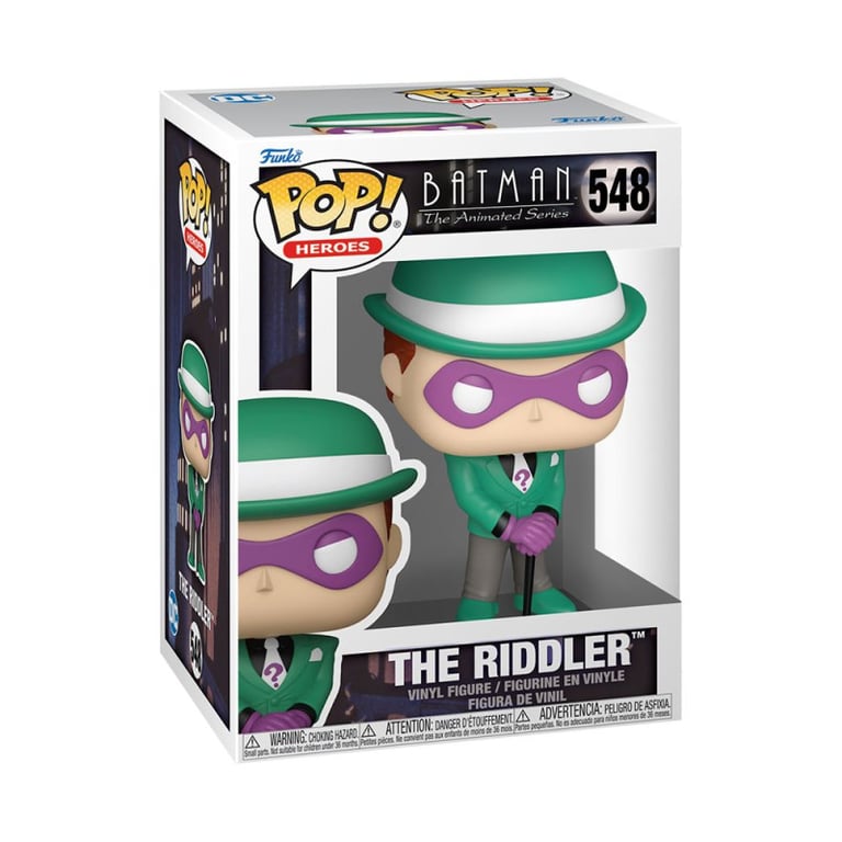Figurine Funko Pop Heroes Batman S5 The Riddler - vue 2