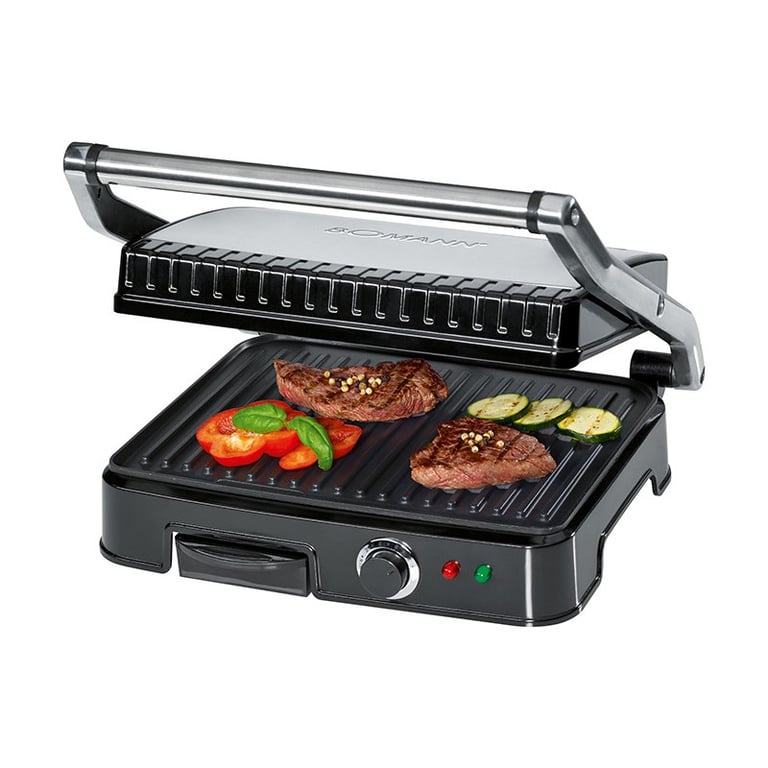 Bomann Plancha Gril Et Panini Kg 2242 Cb Noir - vue 2