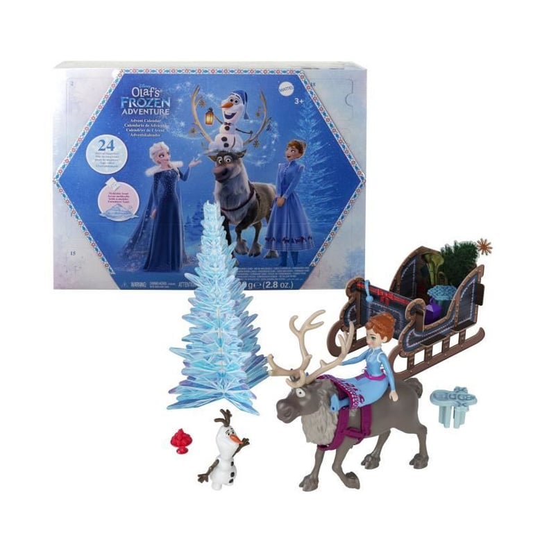 Disney-La Reine des Neiges-Calendrier de l'Avent HWX20 - Neuf