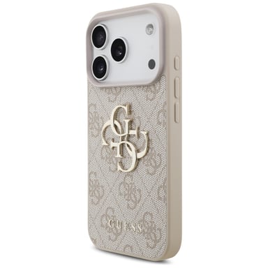 Custodia Guess 4G Strap 4G Classic Logo per iPhone 17 Pro, rosa