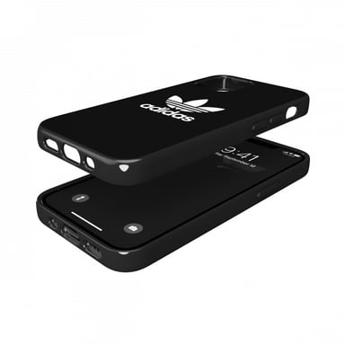 Adidas 42283 coque de protection pour téléphones portables 13,7 cm (5.4'') Housse Noir, Blanc Apple iPhone 12 Mini