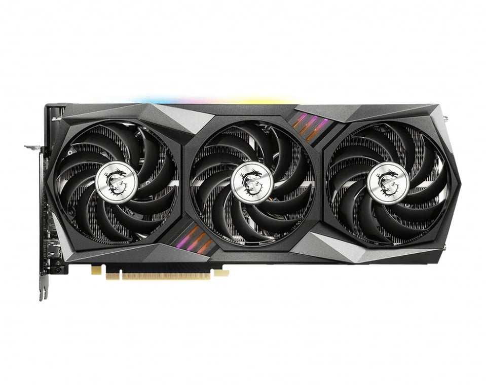 MSI GAMING RTX 3060 Z TRIO 12G carte graphique NVIDIA GeForce RTX 3060 12 Go GDDR6 - Neuf