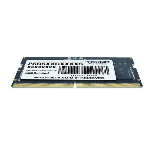 Patriot Signature PSD516G560081S module de mémoire GB DDR5 1 x 5600 MHz RAM DDR5 SO DIMM Mémoire vive - vue 4