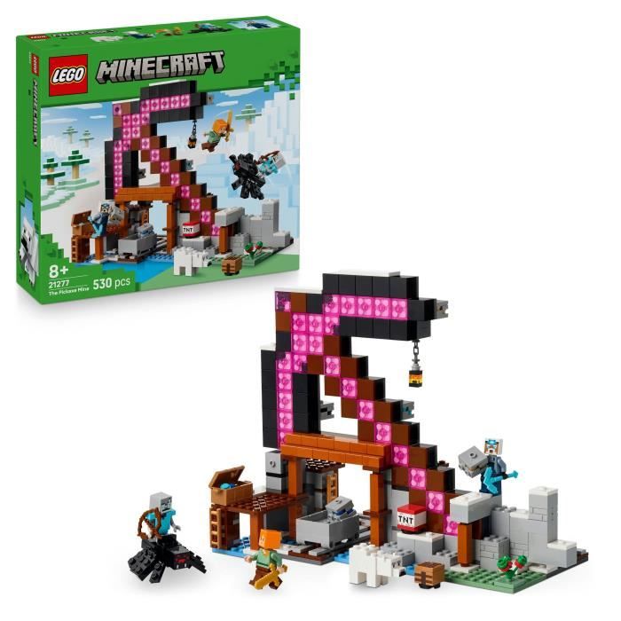 LEGO Minecraft 21277 La Mine En Forme De Pioche - vue 3