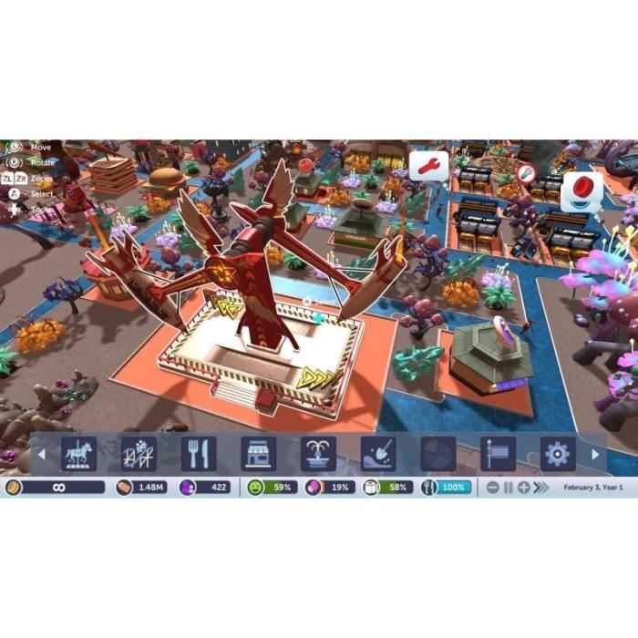 RollerCoaster Tycoon Adventures Deluxe Edition Jeu Nintendo Switch Neuf - vue 2