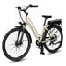 Vélo Électrique MAXTURN Urban7 - Moteur 250W Batterie 36V12.8AH 27.5'' Frein à Disque Mécanique - Beige