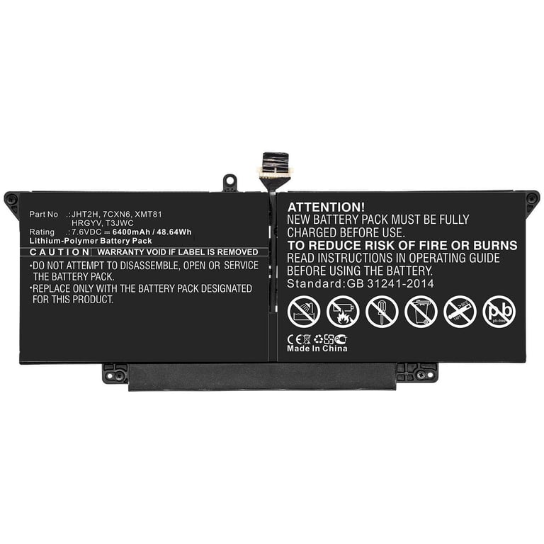 CoreParts MBXDE BA0221 composant de laptop supplémentaire Batterie Neuf
