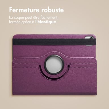 imoshion Coque tablette rotatif à 360° pour Apple iPad Pro 11 (2020/2021/2022) - Violet
