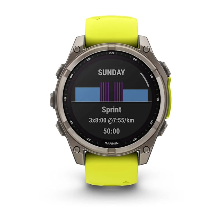 Montre intelligente GARMIN 010 02906 21 Jaune 1 3 47 mm Ø 47 mm - vue 3