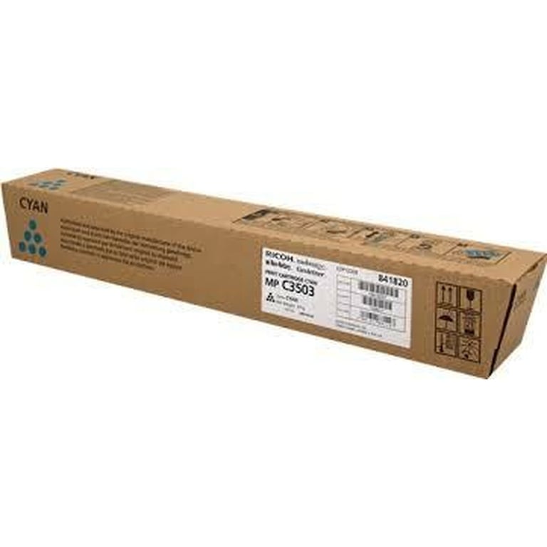 ORIGINAL Ricoh toner ciano 841820 MP C3503C 18000 Seiten Neuf - vue 2
