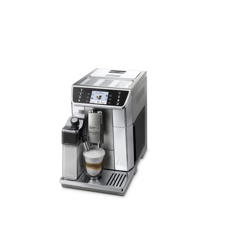 DELONGHI ECAM650.55.MS Expresso broyeur connecte PrimaDonna Elite - Gris - Neuf
