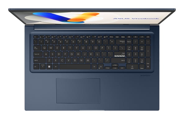 ASUS Vivobook 17 X1704VA-AU762W Intel® U U300 Ordinateur portable 43,9 cm (17.3'') Full HD 8 Go DDR4-SDRAM 512 Go SSD Wi-Fi 6 (802.11ax) Windows 11 Home Bleu