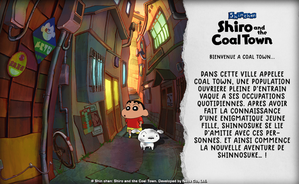 Shin Chan Shiro and the Coal Town SWITCH Neuf - vue 3