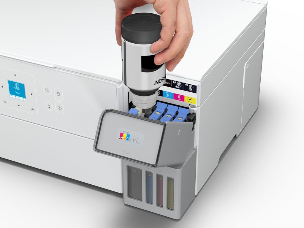 Epson EcoTank ET-2956 Jet d'encre A4 4800 x 1200 DPI 33 ppm Wifi - Neuf