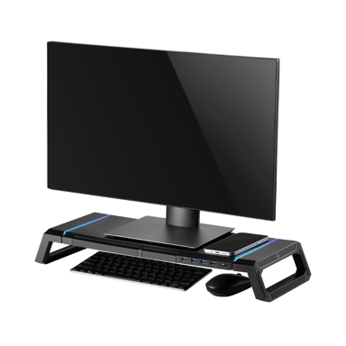 Base pour moniteur RVB pliable EWENT EW1268 avec hub USB 3.0