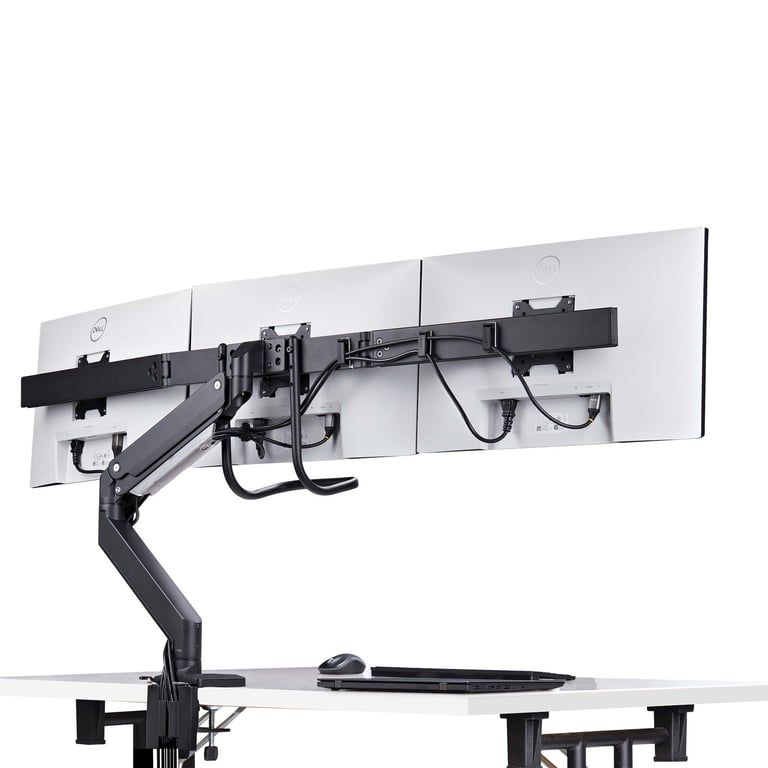 STARTECH StarTech.com Crossbar Triple Monitor Desk Mount VESA 75x75100x100 Neuf - vue 2