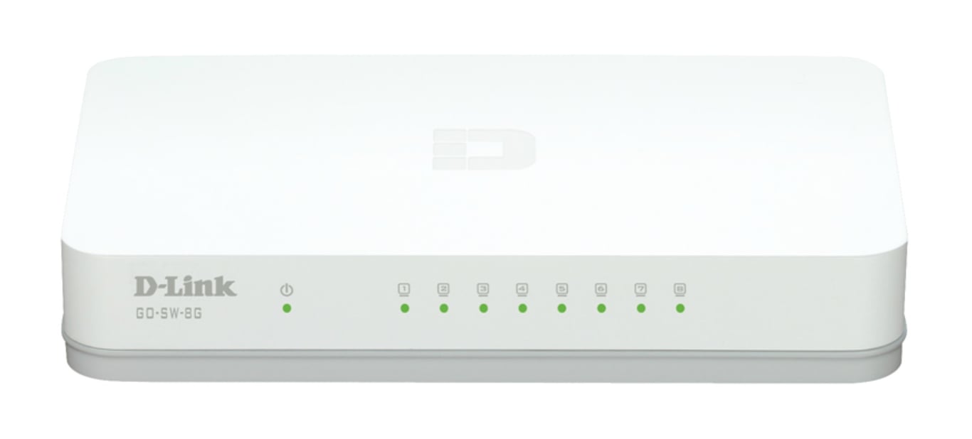 D Link GO SW 8G - vue 2