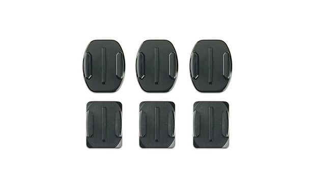 GoPro Fixations adhésives incurvées + Fixations adhésives plates