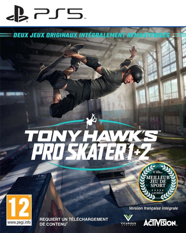 Tony Hawks Pro Skater 1 + 2 Jeu PS5 - vue 3