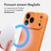 imoshion Coque Couleur avec MagSafe pour Apple iPhone 17 Pro Max - Orange