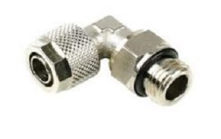 Alphacool 16405 connecteur de fils G1/4'' / 10/8 Argent