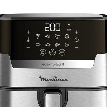 Moulinex EZ505D10 friteuse Unique 4,2 L Autonome 1400 W Friteuse d'air chaud Acier inoxydable