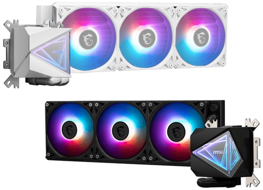 MSI MAG CORELIQUID I360 Sistema di raffreddamento per PC Case All-in-One Liquid Cooler 12 cm Nero 1 pc