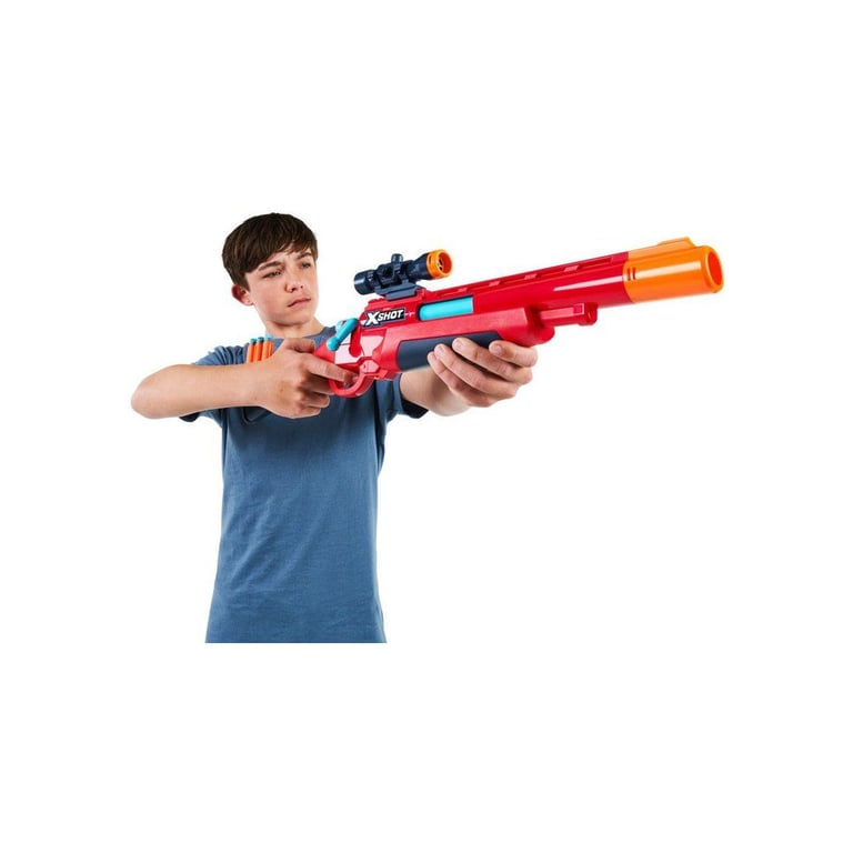 Blaster dart jouet ZURU XSHOT Excel Ejector Shell avec 16 fléchettes et 4 douilles Neuf - vue 2