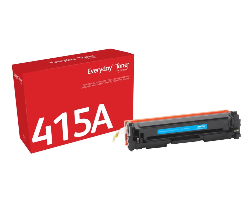 Toner Everyday OEM NAME Cyan de Xerox compatible avec HP W2031A Capacité standard - vue 2
