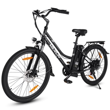 Bici elettrica per adulti VARUN, 26 pollici, motore da 250 W, batteria rimovibile da 48 V 7,8 Ah, 7 velocità