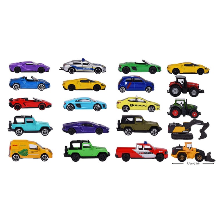 Coffret 5 Véhicules En Métal Majorette Le Coffret - vue 2