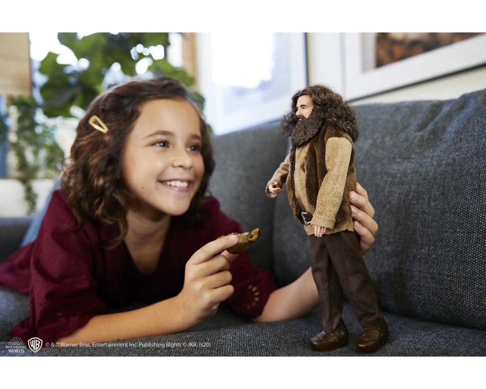 Poupée Mattel Harry Potter Rubeus Hagrid – Articulée avec Vêtements en Tissu - vue 4