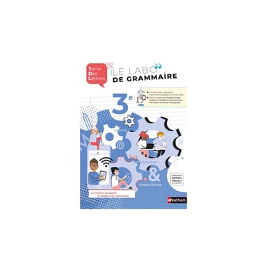 Quaderno di Francese Terre des Lettres 3e Nathan TDLAb Broché 2021