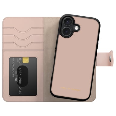 iDeal of Sweden Magnet Wallet+ Étui portefeuille pour Apple iPhone 17 - Pink