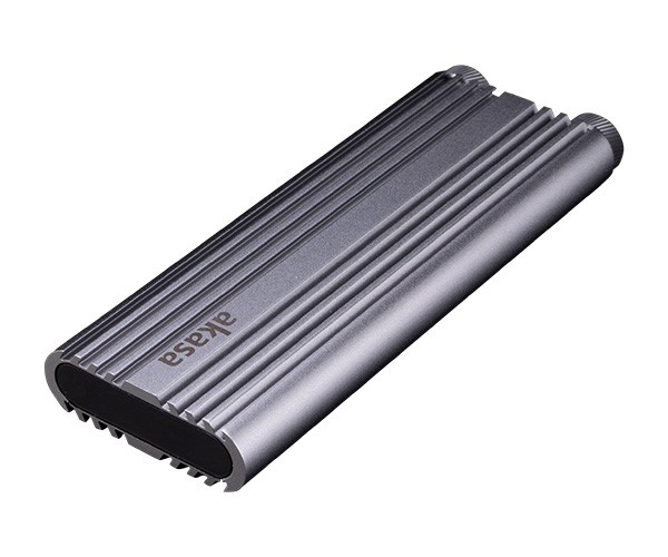 Akasa AK ENU3M2 07 Boîtier de disques de stockage Enceinte ssd Aluminium .2 Neuf - vue 3