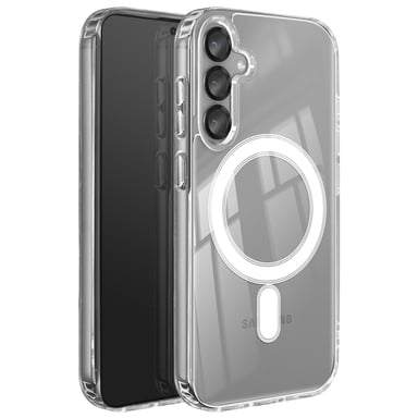 Custodia MagSafe rinforzata per Galaxy S25 Plus modello MagStick Clear Jelly