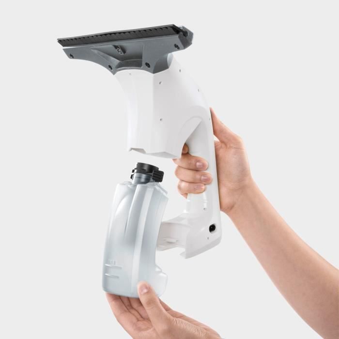 KARCHER WV 1 Plus - Nettoyeur de vitres - Raclette large 250 mm - Autonomie 25 min - Nettoie jusqu'a 70m² (environ 23 vitres) - Neuf