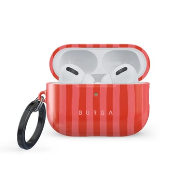 Burga Coque rigide pour Apple AirPods Pro 3 - Pomegranate