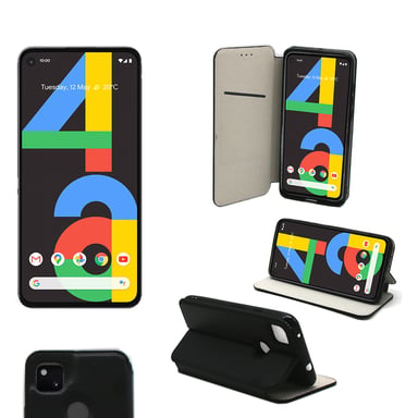 Google Pixel 4A 4G Etui / Housse pochette protection noir