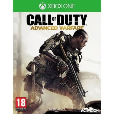 Jeu d'action Xbox One Call of Duty Advanced Warfare Gold Edition Activision Noir