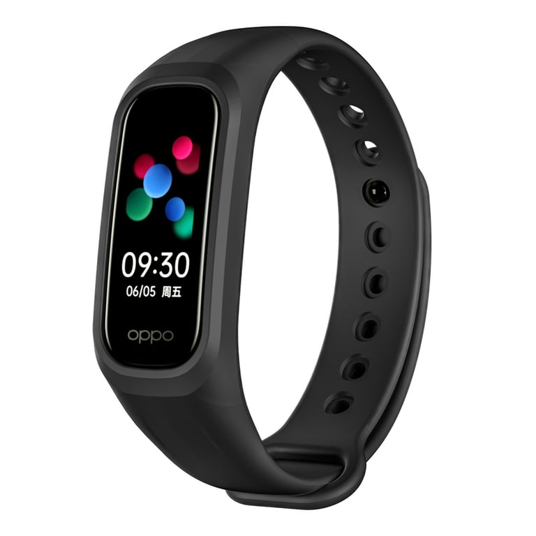 INF Bracelet De Montre En Silicone Pour Oppo Band / Oneplus Band Noir - vue 2